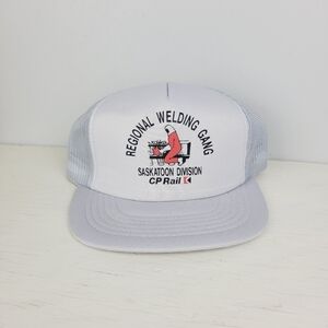 CP Rail Mesh Snapback Hat Regional Welding Gang Collectors Cap